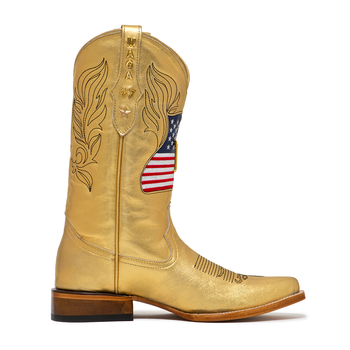 MAGA Gold Boots