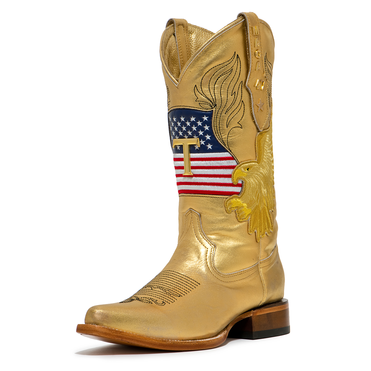 MAGA Gold Boots