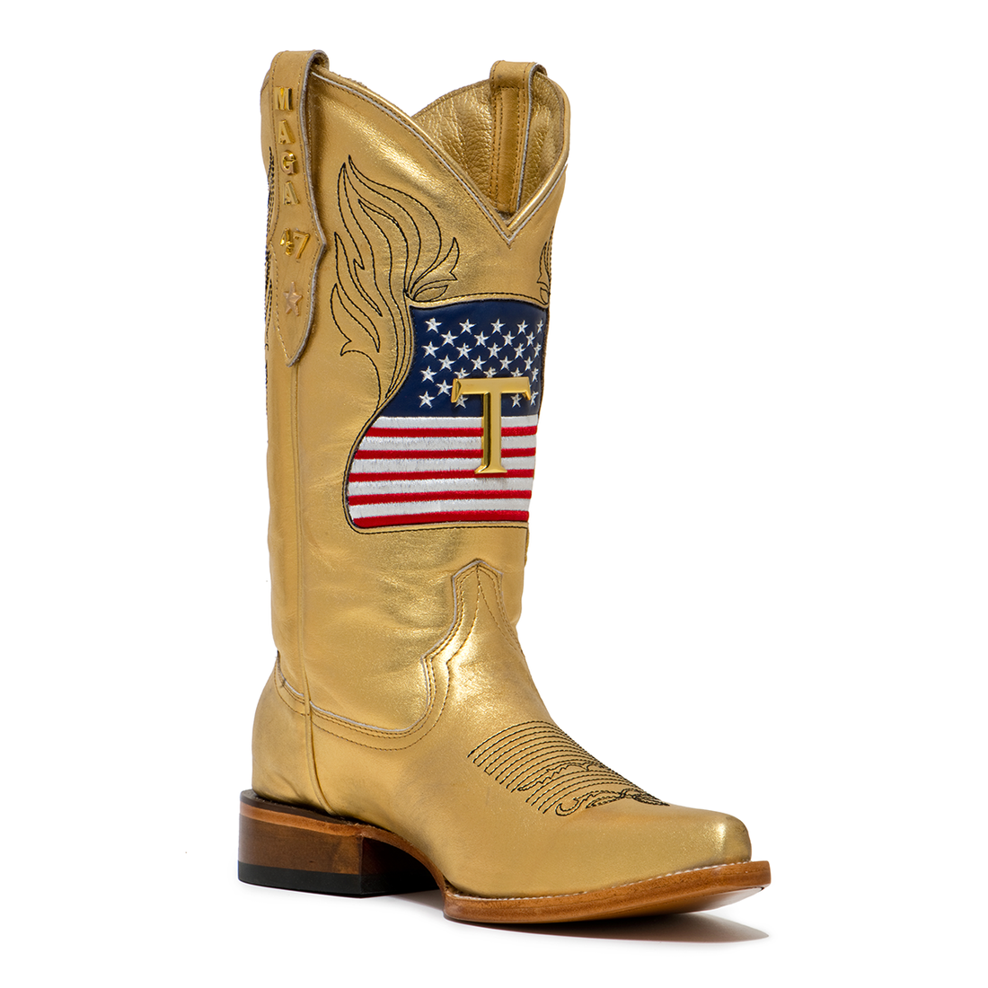 MAGA Gold Boots