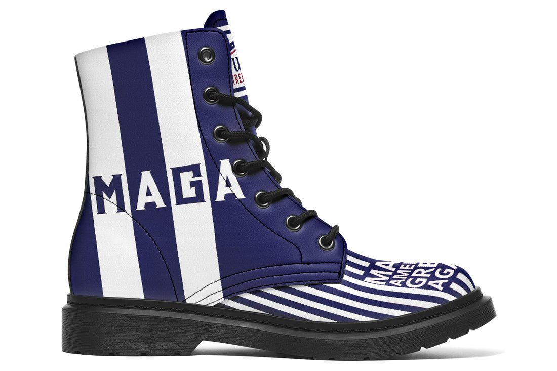 🇺🇸 TRUMP 2024 MAGA Blue - Boots