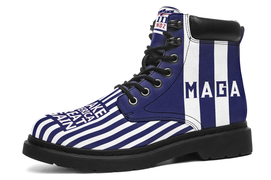 🇺🇸 TRUMP 2024 MAGA Blue Classic - Boots