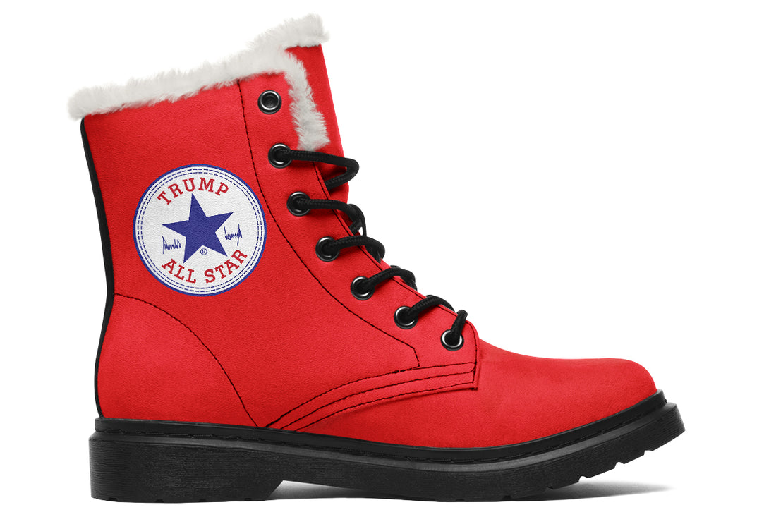 All Stars Red - Comfy Boots