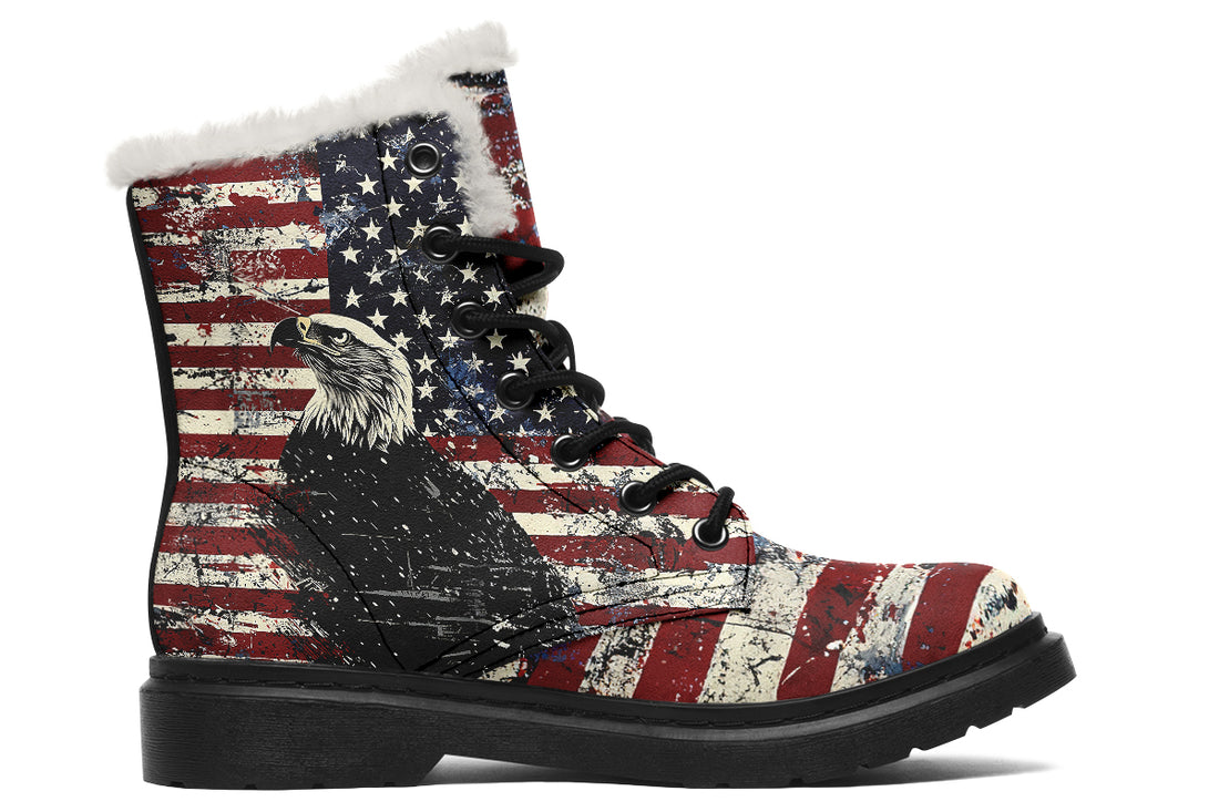 MAGA Eagle - Fur-lined Boots