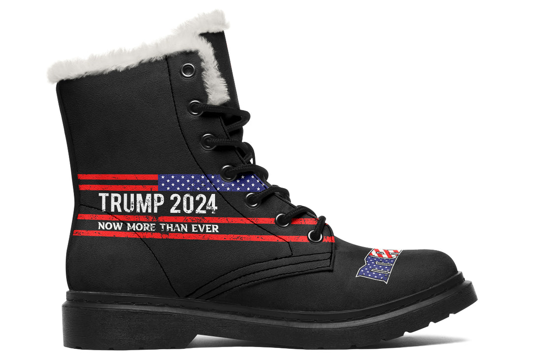 TRUMP 2024 V3 - Fur-lined Boots