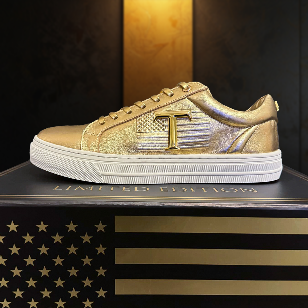 MAGA Gold Sneakers