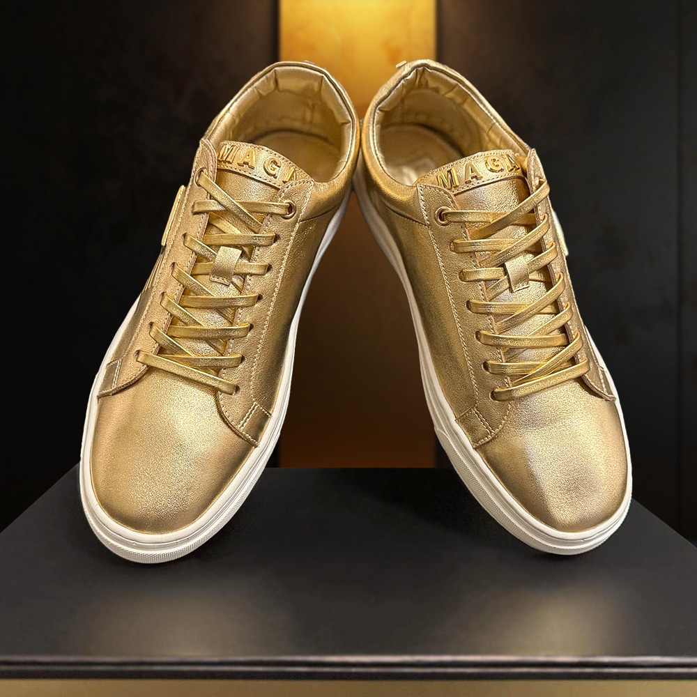 MAGA Gold Sneakers