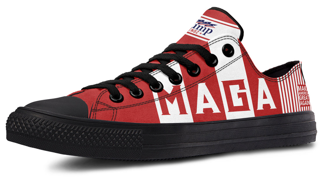 🇺🇸 TRUMP 2024 MAGA Red - Low Tops