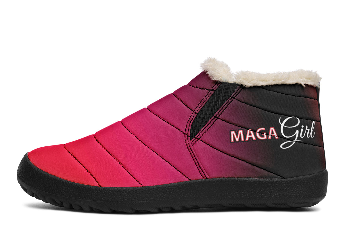 💞 TRUMP MAGA Girl - Winter Sneakers