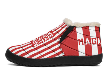 🇺🇸 TRUMP 2024 MAGA Red - Winter Sneakers