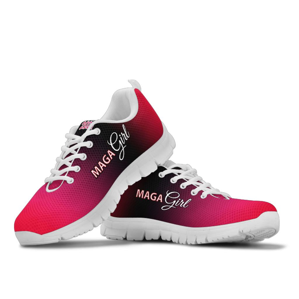 💞 TRUMP MAGA Girl Sneakers